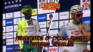 PRESENTATION CRITERIUM ROESELARE 2024 [upl. by Yerxa]