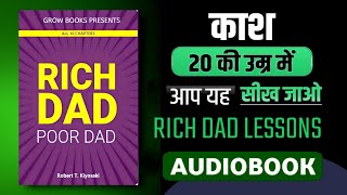 Rich Dad Poor Dad Audiobook Summary  5 Rules Of Money 🔥 [upl. by Zeni]