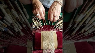 Intricate Lace Making  ViralHog [upl. by Evaleen]