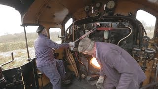 A footplate trip on the Bluebells Q class from Sheffield Park to Horsted Keynes [upl. by Naimerej]