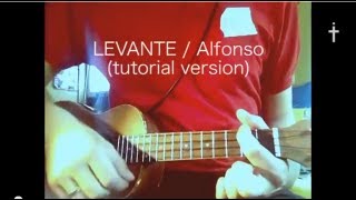 LEVANTE ALFONSO TUTORIAL TESTI E ACCORDI [upl. by Glad498]