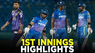 PSL 9  1st Innings Highlights  Quetta Gladiators vs Multan Sultans  Match 30  M2A1A [upl. by Ogires]