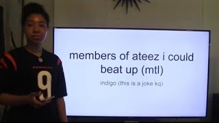 members of ateez i could beat most to least likely [upl. by George]