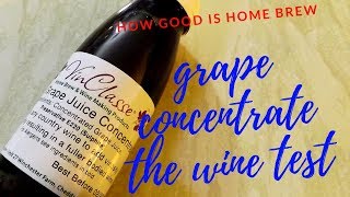 home brew grape concentrate wine [upl. by Libby520]