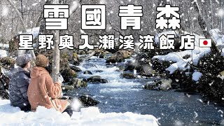 雪國青森！開箱星野集團奧入瀨溪流飯店 🇯🇵｜私人導覽十和田國家公園｜超夢幻雪中咖啡時光 ☃️ [upl. by Loughlin]