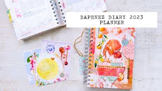 Daphne’s Diary 2023 Planner and How I’m Using It [upl. by Scherle]