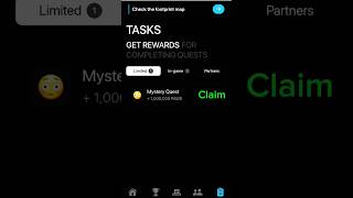 Paws New Limited Task Solve 1M Paws Coin Free 🤑😱 Paws Airdrop Shorts Trending viral [upl. by Alurd]