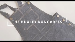 How to apply Dungaree Buckles and Jeans Buttons to The Huxley Dungarees [upl. by Pollard]