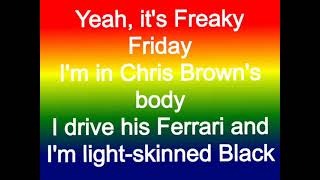 Lil Dicky ft Chris Brown Freaky Friday Lyrics [upl. by Lleze]