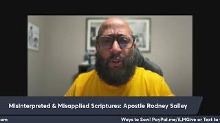 Misinterpreted amp Misapplied Scriptures [upl. by Eilla]