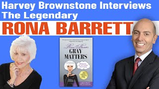 Harvey Brownstone Interview with Rona Barrett Legendary Celebrity Interviewer [upl. by Arimahs]