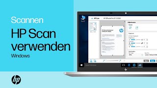 Scannen von einem HP Drucker unter Windows mit HP Scan  HP Support [upl. by Aihsital677]