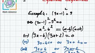 équations et inéquations partie1  équations 1ere années valable aussi pour les autres classes [upl. by Dorthy]