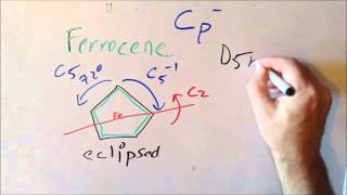 Symmetry episode 105 part 2 ferrocene and allene [upl. by Horn]