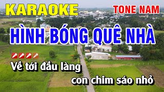 Karaoke Hình Bóng Quê Nhà Tone Nam Nhạc Sống  Nguyễn Linh [upl. by Ettesyl]