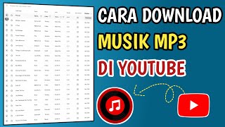 CARA DOWNLOAD MUSIK DI YOUTUBE JADI MP3 [upl. by Inava812]