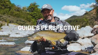 New Zealand Fly Fishing Guides perspective Mike Kirkpatrick [upl. by Erialcyram]