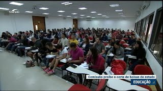 Bolsas de estudo Comissão de Educação aprova proibição de corte [upl. by Gardiner]