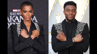 Letitia Wright Instagram letitia wright and tenoch huerta letitia wright black panther kiss [upl. by Spindell]