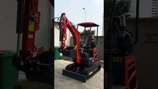 Polish customer customized 18ton Kubota engine ready for delivery miniexcavatormachinery shorts [upl. by Richia784]