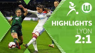 Olympique Lyon  VfL Wolfsburg Frauen 21  Highlights  UEFA Womens Champions League [upl. by Rubin]