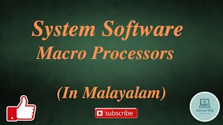 Part 17  Macro Processor  System Software [upl. by Aiclid630]