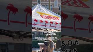 I can’t believe they brought in the entire In amp Out food truck on USC campus🤯usc inandout [upl. by Petulia]