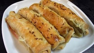 Sonkás tekercsek Rolky so šunkou Rolls with ham [upl. by Mehelhteb302]