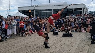 Her Majestys Secret Circus  Halifax Busker Festival 2023  Halifax Nova Scotia Canada [upl. by Eahsel33]