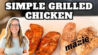 HOW TO GRILL CHICKEN  Grilled Chicken Breast on the Pit Boss Austin XL [upl. by Ennaeel]