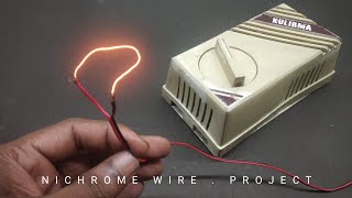 How to get nichrome wire at home Simple DIY project [upl. by Debarath]