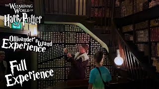 Ollivanders Full Interactive Wand Experience at Universal Studios Orlando Diagon Alley [upl. by Ma]