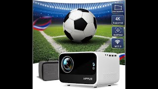 HIPPUS Native 1080P Smart Projector Review – Pros amp Cons – Projector with Wi Fi 6 amp Bluetooth [upl. by Anitsirhk]