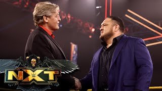 Samoa Joe returns to confront Karrion Kross WWE NXT June 15 2021 [upl. by Malony]