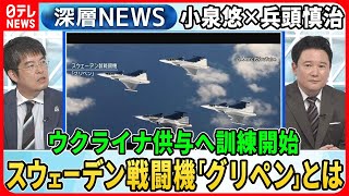 【小泉悠×兵頭慎治】スウェーデン戦闘機「グリペン」ウクライナ供与へ協議開始…独自取材！ウクライナ軍「長距離ミサイル」秋に在庫切れ危機【深層NEWS】 [upl. by Aiyt]