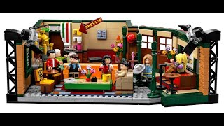 LEGO 21319 Central Perk Friends Speed Build [upl. by Redliw]