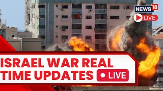 IsraelPalestine War Day 3 Live Updates  Death Toll Rises As Attacks Continue To Pound Gaza  N18L [upl. by Morena]