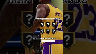 NBA 2K25 New MyPlayer Builder Updates Finishing Badges Removed on 2K25 nba2k25 2k25 2k [upl. by Marentic]