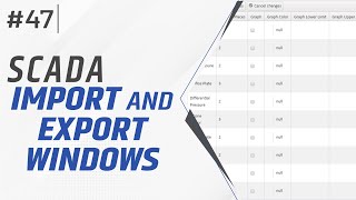 How to Import and Export Windows in SCADA  SCADA Tutorial For Beginners in Hindi [upl. by El141]