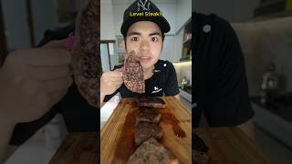 Makan steak mentah vs steak matang [upl. by Raclima743]