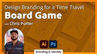 Branding a Board Game in Adobe Illustrator with Chris Porter [upl. by Imiaj]