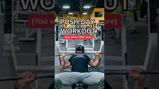 FULL PUSH DAY WORKOUT THATLL MAKE YOU VERY SORE [upl. by Worrell]