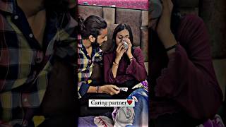 Cute couple 💏 Love💝 Sukoon 😌 tag your love ❤😘 caring partner💖husband wife Love 💕😍 whatsapp status🌍❣️ [upl. by Novrej237]