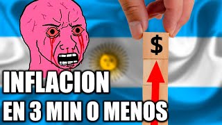 INFLACIÓN EN 3 MIN O MENOS [upl. by Meelas]