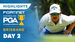 Australian PGA Championship Round 2 Highlights  Wide World of Sports [upl. by Jami665]