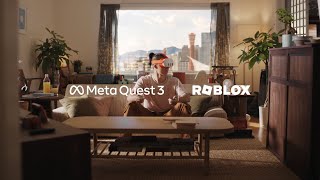 Meta Quest 3  Experience Roblox Like Never Before [upl. by Sac]