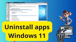 Uninstall apps Windows 11 [upl. by Hadik124]