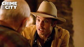 Raylan Interrogates His Father  Justified Timothy Olyphant [upl. by Yajnas]