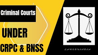 CRIMINAL COURTS UNDER CRPC AND BNSS [upl. by Kenleigh]