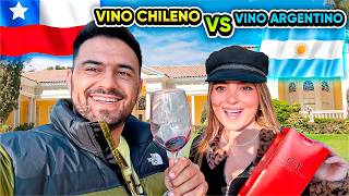 EL VINO CHILENO🇨🇱 ES MEJOR QUE EL VINO ARGENTINO Visitamos una bodega para averiguarlo [upl. by Mendie]